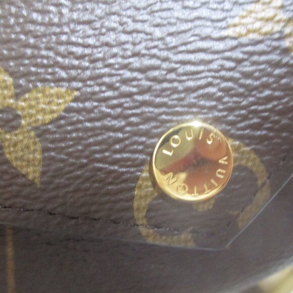 NEW Brown monogram wallet pink lining original packaging boxed - Picture 10 of 11